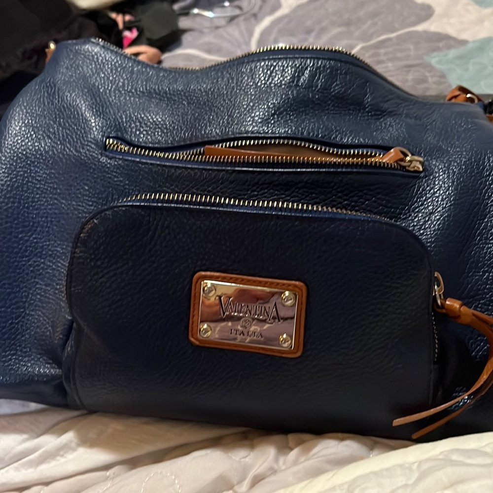 Italian leather handbag